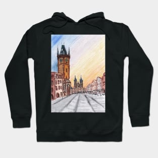 Sunset Prague Hoodie